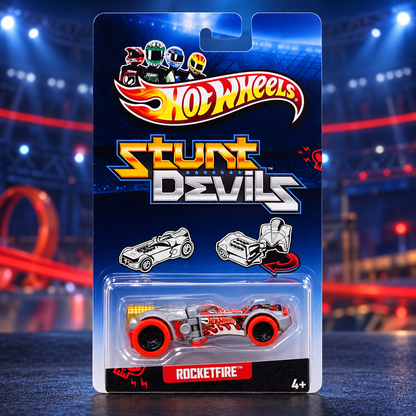 Hot Wheels 1:64 Stunt Devils Toy Car – Random Model, 1 Blister Pack