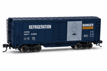 HANFIY 66140 BB 67000 HO Scale 1:87 Electric Diesel Train Set with 5-Piece Train, Metal Track & Controller | 331 cm Track | 14+