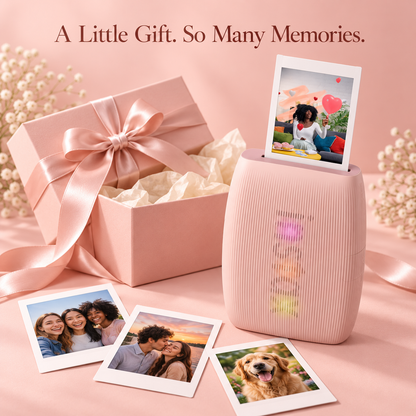 Fujifilm Instax Mini Link 3 Smartphone Photo Printer Starter Kit – Portable Instant Printer - Pink