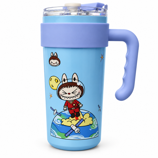 Nice Holiday Stainless Steel Cute Sipper Water Bottle – 860ml | Ideal for Office, Gym, & Travel