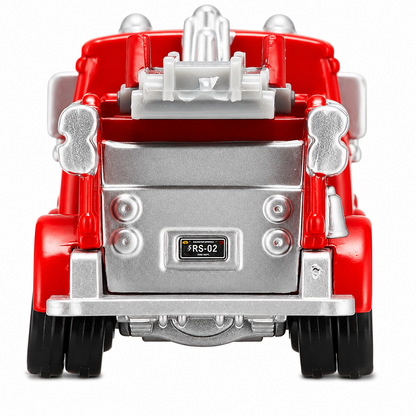 Tomica Takara Tomy Disney Pixar Cars C-07 Red Fire Truck Die-Cast Toy Vehicle Model, Radiator Springs Fire Department Character Fire Engine with Ladder, Detailed Collectible Miniature Car Toy for Kids, Cars Fans & Die-Cast Collectors