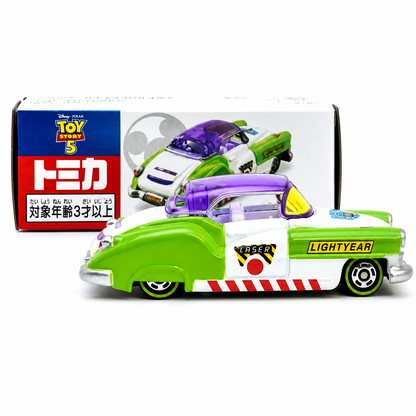 Takara Tomy Dream Tomica SP Disney Pixar Toy Story Dream Star II Buzz Lightyear Diecast Model Car | Disney Motors Special Edition Collectible Vehicle for Kids & Toy Story Fans