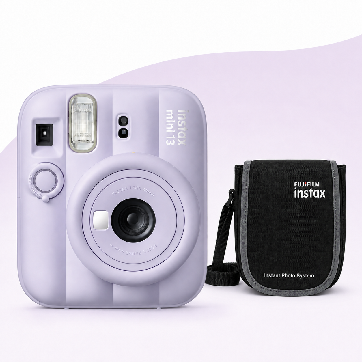 Fujifilm Instax Mini 13 Instant Camera with Carry Case - Purple