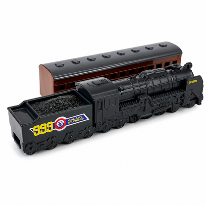 Tomica Unlimited No.10 TPU10 Galaxy Express 999 Train Set by Takara Tomy | GE999 Steam Locomotive, Coal Tender & Passenger Coach | Detailed Collectible Model Train Toy | Galaxy Express 999 Anime Railway Collection