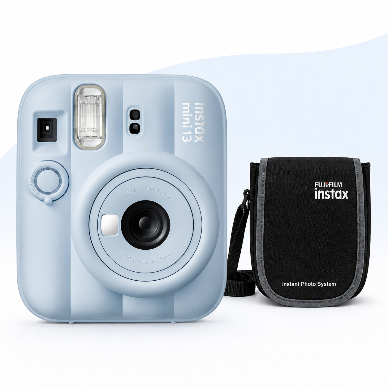 Fujifilm Instax Mini 13 Instant Camera with Carry Case - Frost Blue