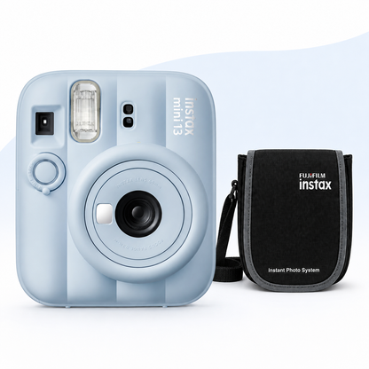 Fujifilm Instax Mini 13 Instant Camera with Carry Case - Frost Blue