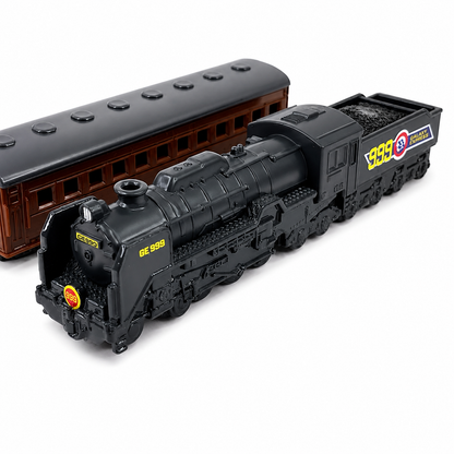 Tomica Unlimited No.10 TPU10 Galaxy Express 999 Train Set by Takara Tomy | GE999 Steam Locomotive, Coal Tender & Passenger Coach | Detailed Collectible Model Train Toy | Galaxy Express 999 Anime Railway Collection