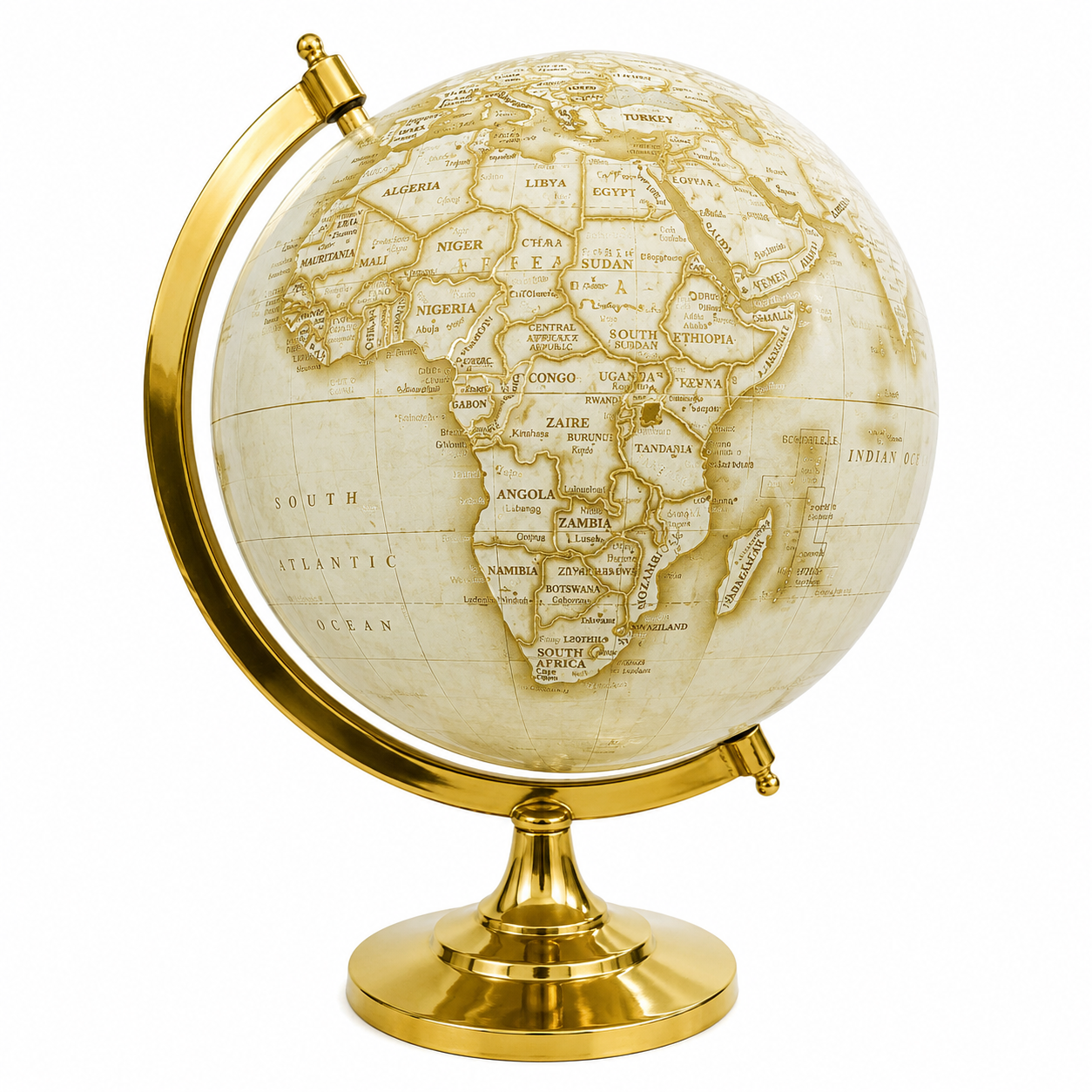 Legend International World Globe – Political & Educational Globe with International Boundaries, Countries, Capitals, Important Cities & Towns