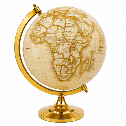 Legend International World Globe – Political & Educational Globe with International Boundaries, Countries, Capitals, Important Cities & Towns
