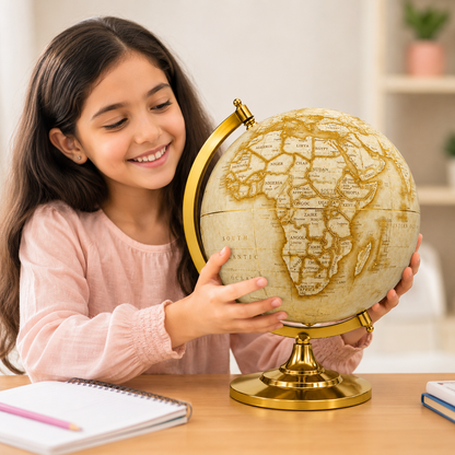 Legend International World Globe – Political & Educational Globe with International Boundaries, Countries, Capitals, Important Cities & Towns