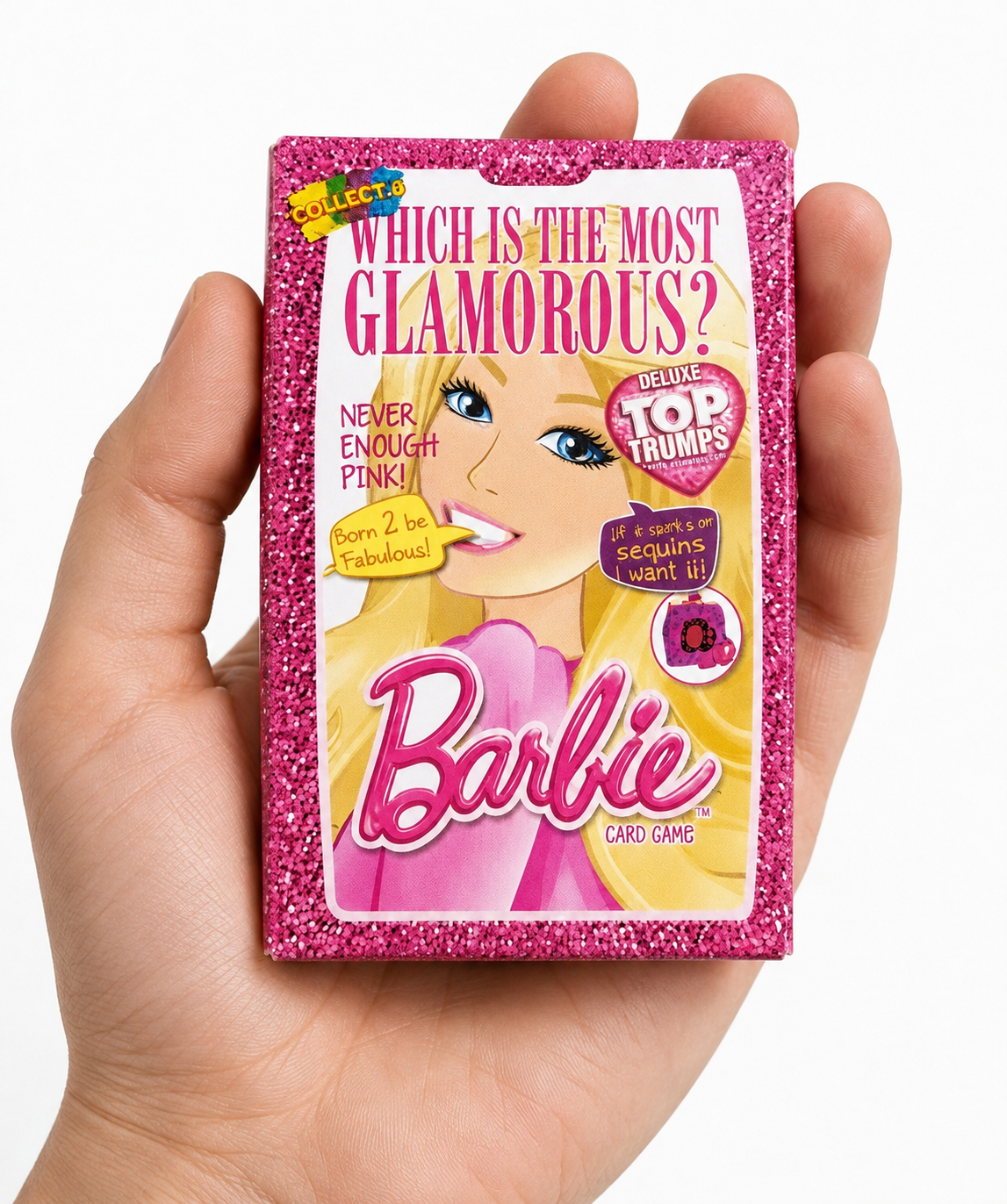 Barbie “Which Is the Most Glamorous?” Deluxe Top Trumps Card Game – 30 Cards – Rare 2015 Collectible Edition