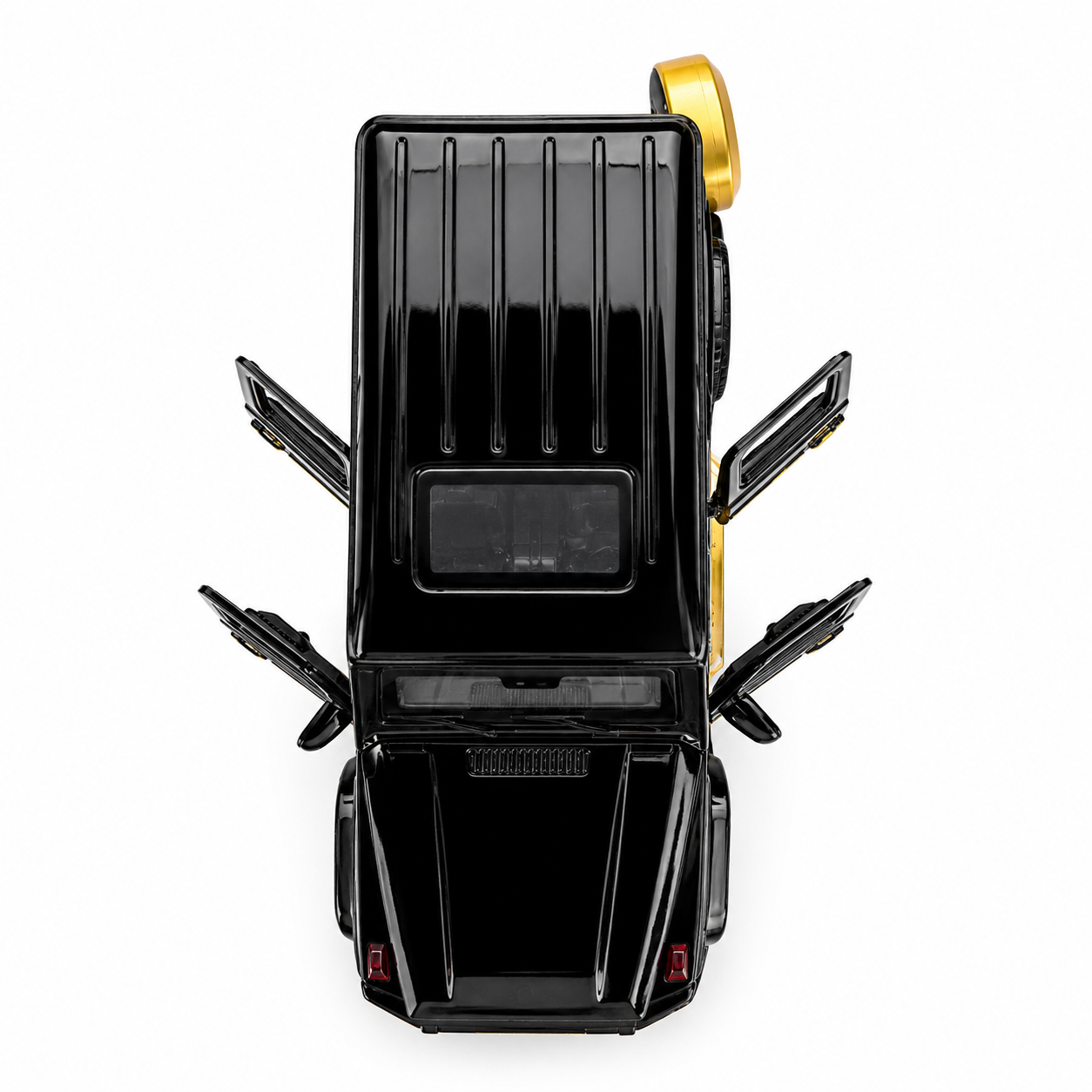 1:32 Scale Die-Cast Metal Mercedes-Benz G63 AMG Model Car – Pull Back Luxury SUV Toy with Openable Doors, Light & Sound Effects, Detailed Interior, Realistic Wheels & Collectible Display Model – Black