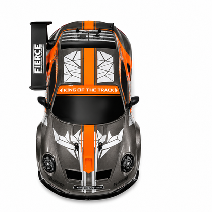 Joy Junction 1:10 Scale 2.4GHz R/C Racing Car | 25+ KM/H High-Speed Full Function Remote Control Sports Car with Forward, Backward, Left & Right Controls, Speed Up & Lighting for Kids 6+ Years