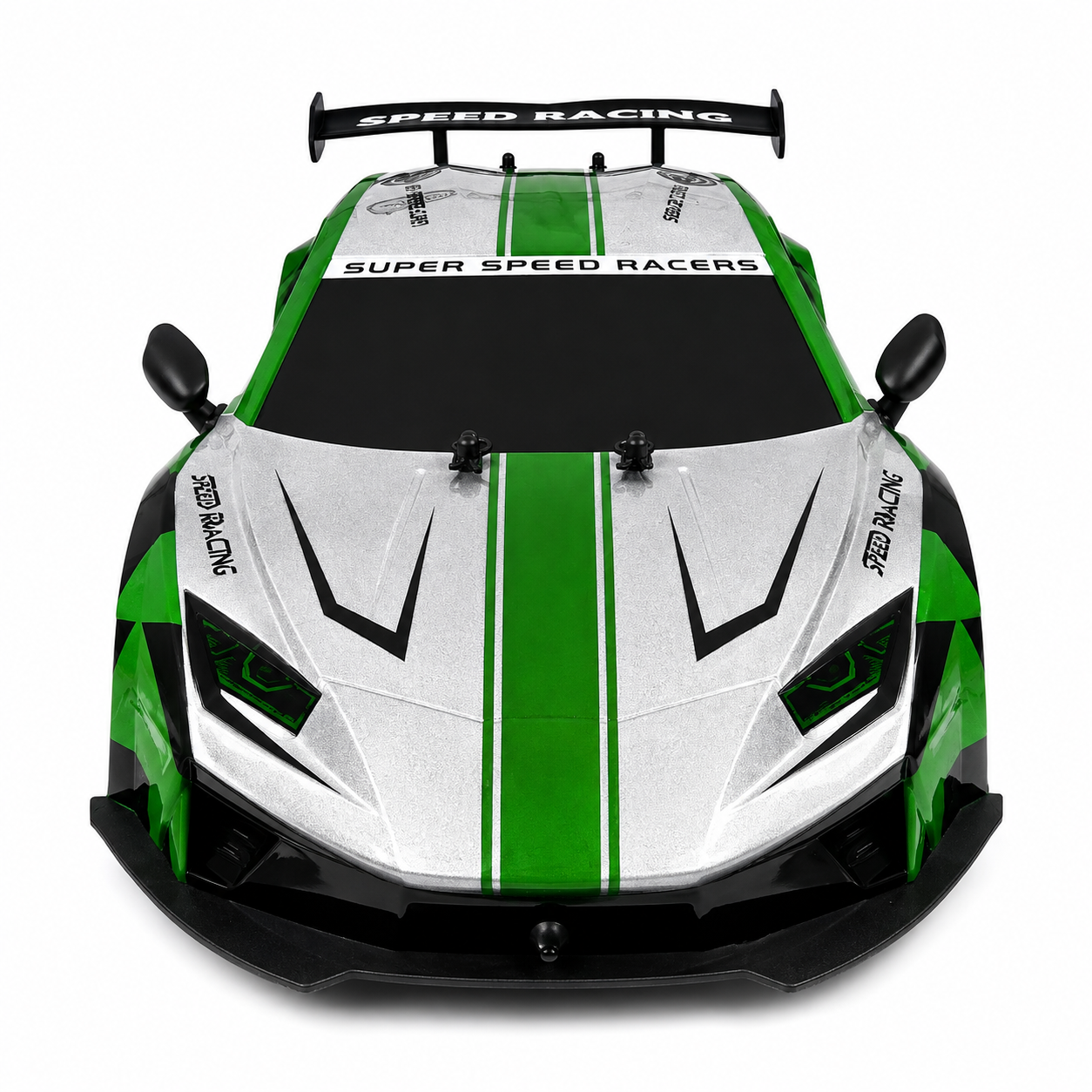 Joy Junction JJ616 1:10 Scale 2.4GHz R/C Racing Car | 25+ KM/H High-Speed Full Function Remote Control Sports Car with Forward, Backward, Left & Right Controls, Speed Up & Lighting for Kids 6+