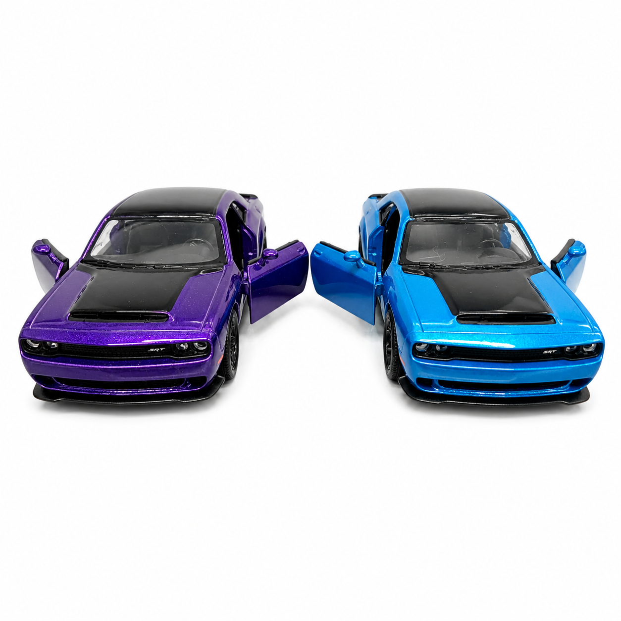 Kinsmart 1:40 2023 Dodge Challenger SRT Demon 170 Die-Cast Metal Model Car with Pull Back Action, Openable Doors, Detailed Interior & Realistic Design | Collectible Toy Car for Kids & Car Enthusiasts