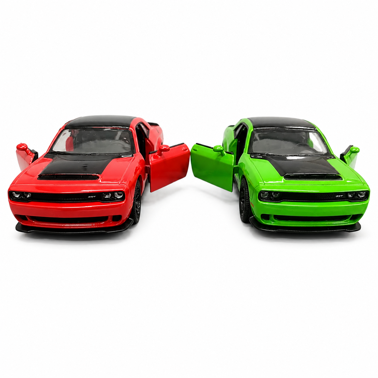 Kinsmart 1:40 2023 Dodge Challenger SRT Demon 170 Die-Cast Metal Model Car with Pull Back Action, Openable Doors, Detailed Interior & Realistic Design | Collectible Toy Car for Kids & Car Enthusiasts