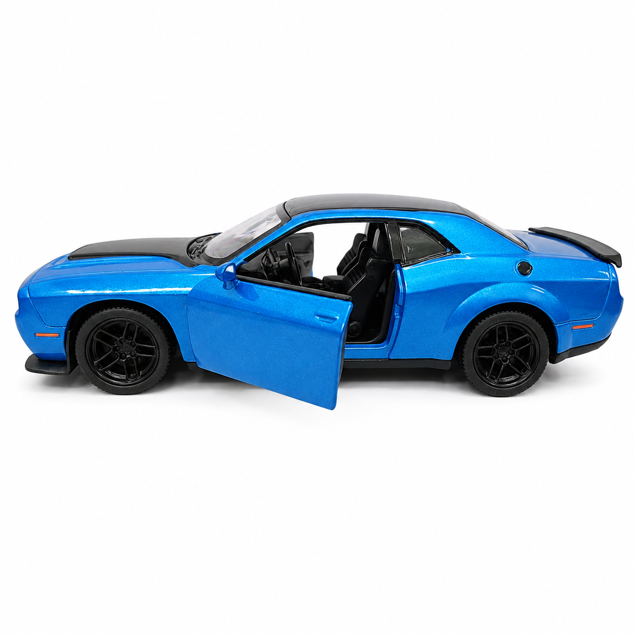 Kinsmart 1:40 2023 Dodge Challenger SRT Demon 170 Die-Cast Metal Model Car with Pull Back Action, Openable Doors, Detailed Interior & Realistic Design | Collectible Toy Car for Kids & Car Enthusiasts