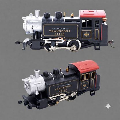HANFIY 96100-A HO Scale 1:87 Steam Locomotive Model Train – Realistic Railroad Engine for Collectors