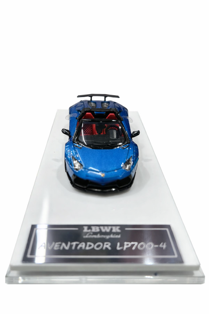 RM Lamborghini Aventador LP700-4 –  1:64 Scale Fully Opening Diecast Car- 2 Variants