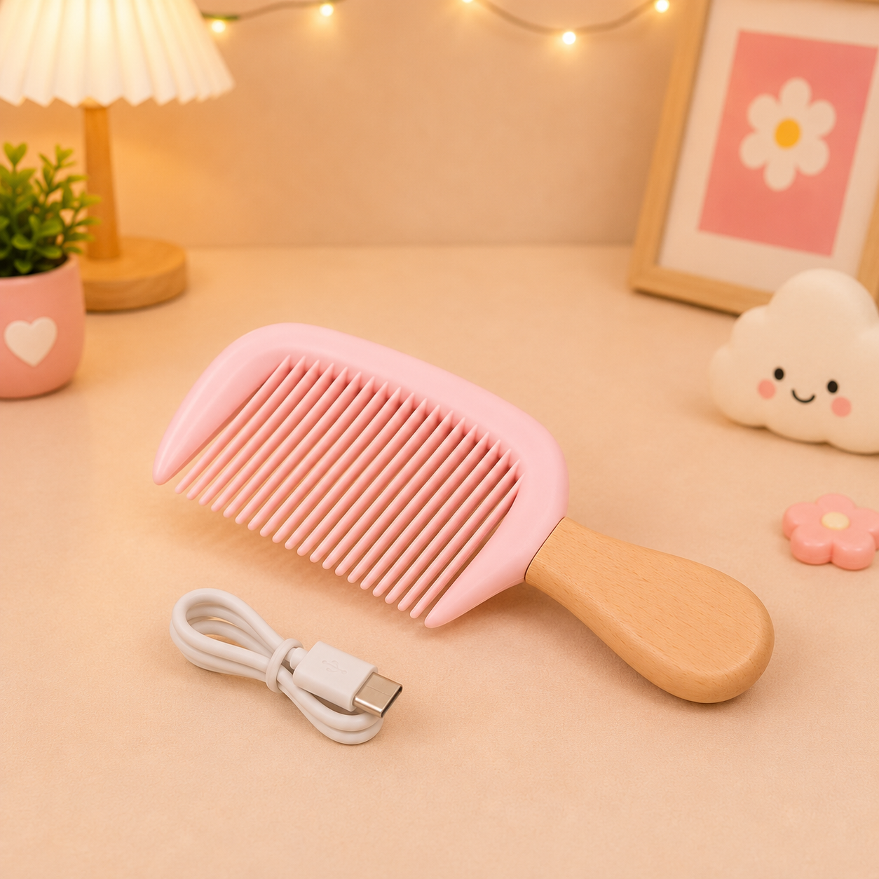 Monster Ledodo AI Interactive Plush Toy | Smart Talking Companion with LED Eyes | App-Controlled AI Plush | Pink Monster