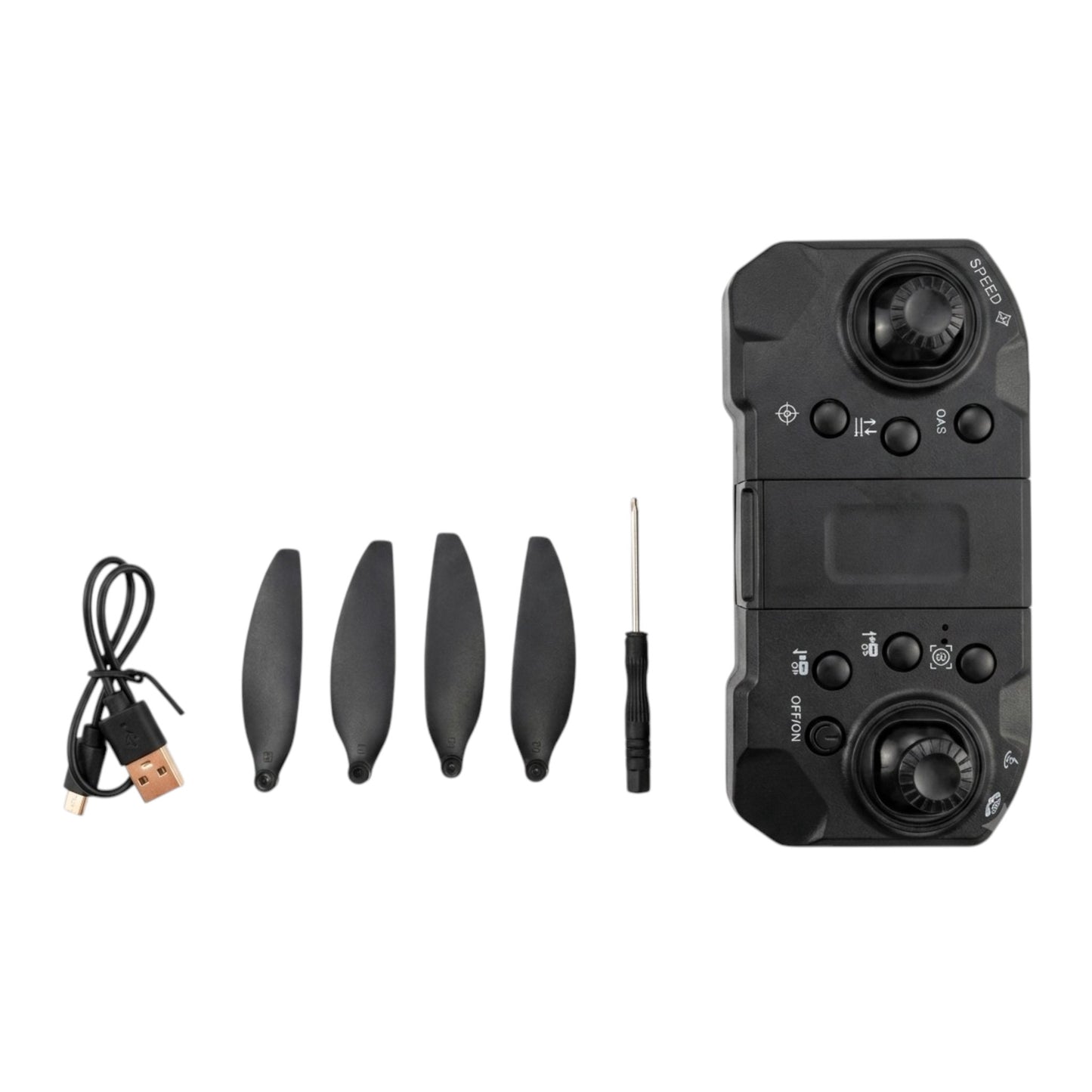 S15 Pro Foldable GPS Drone with HD Camera, 50X Zoom, Intelligent Obstacle Avoidance, Electric Camera Adjustment, Optical Flow Localization, Speed Switching & HD Aerial Photography RC Quadcopter