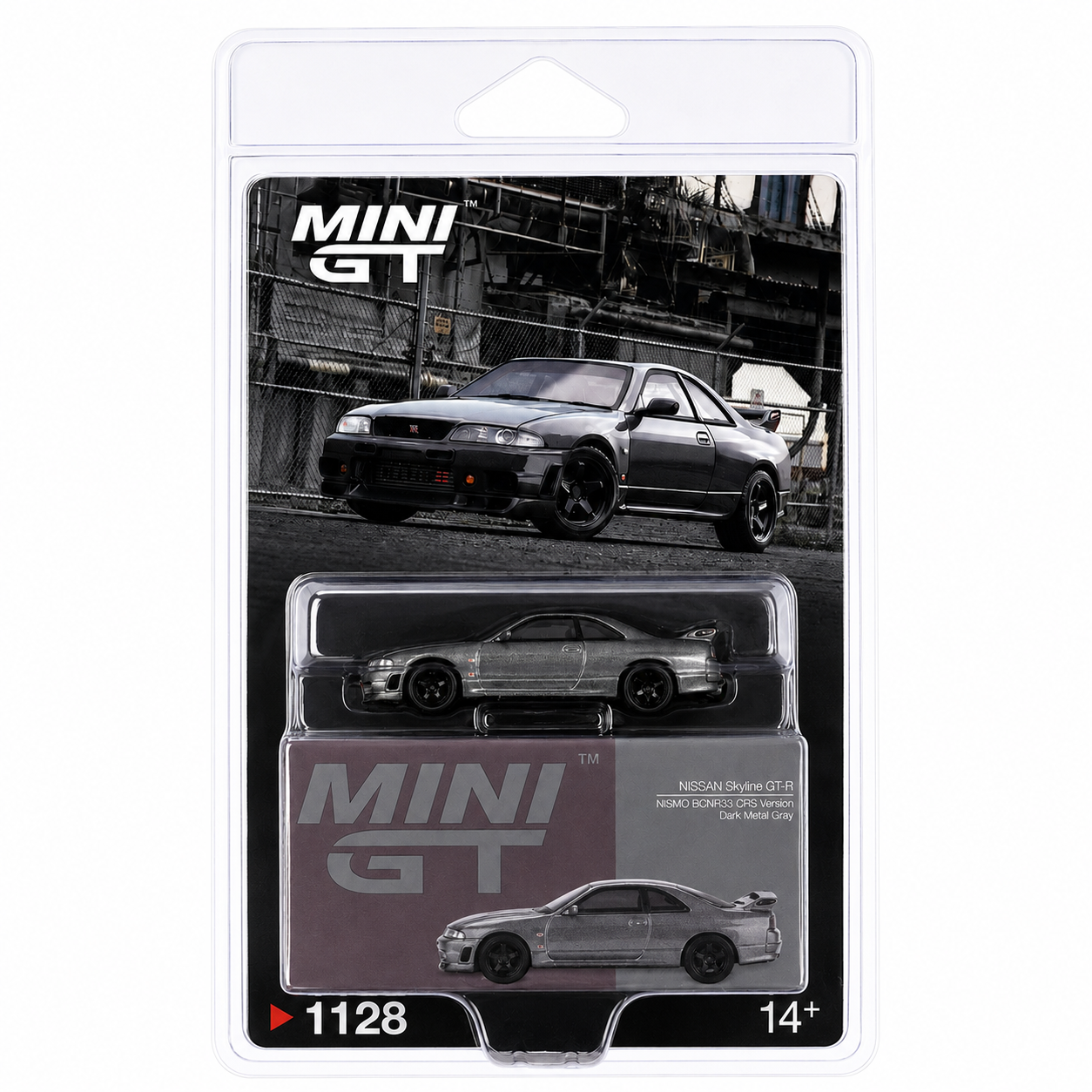 MINI GT 1:64 (Blister Pack) Nissan Skyline GT-R NISMO BCNR33 CRS