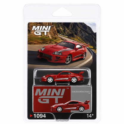 MINI GT 1:64 (Blister Pack) Toyota Supra VeilSide Combat V-I Red Die-Cast Model Car