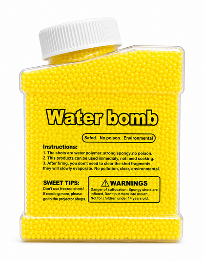 Water Gel Beads Ammo Refill (7-8mm) for Gel Blaster Toy Guns – Eco-Friendly Non-Toxic Water Bombs for Outdoor Play & Sensory Toys