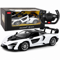 Rastar 1:14 McLaren Senna RC Car | Official Licensed Remote Control Hypercar (Model 96600) - White