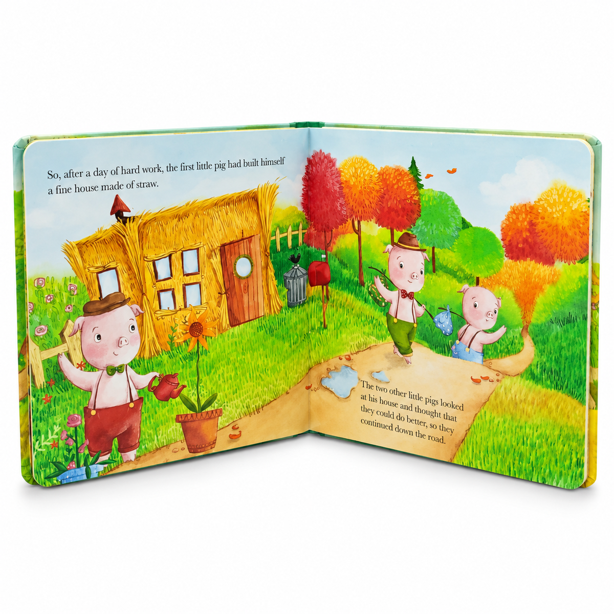 Flipped Magic The Three Little Pigs 3D Come-to-Life Interactive Story Book with Free App – Read, Learn & Enjoy Augmented Reality Fairy-Tale Adventures for Kids