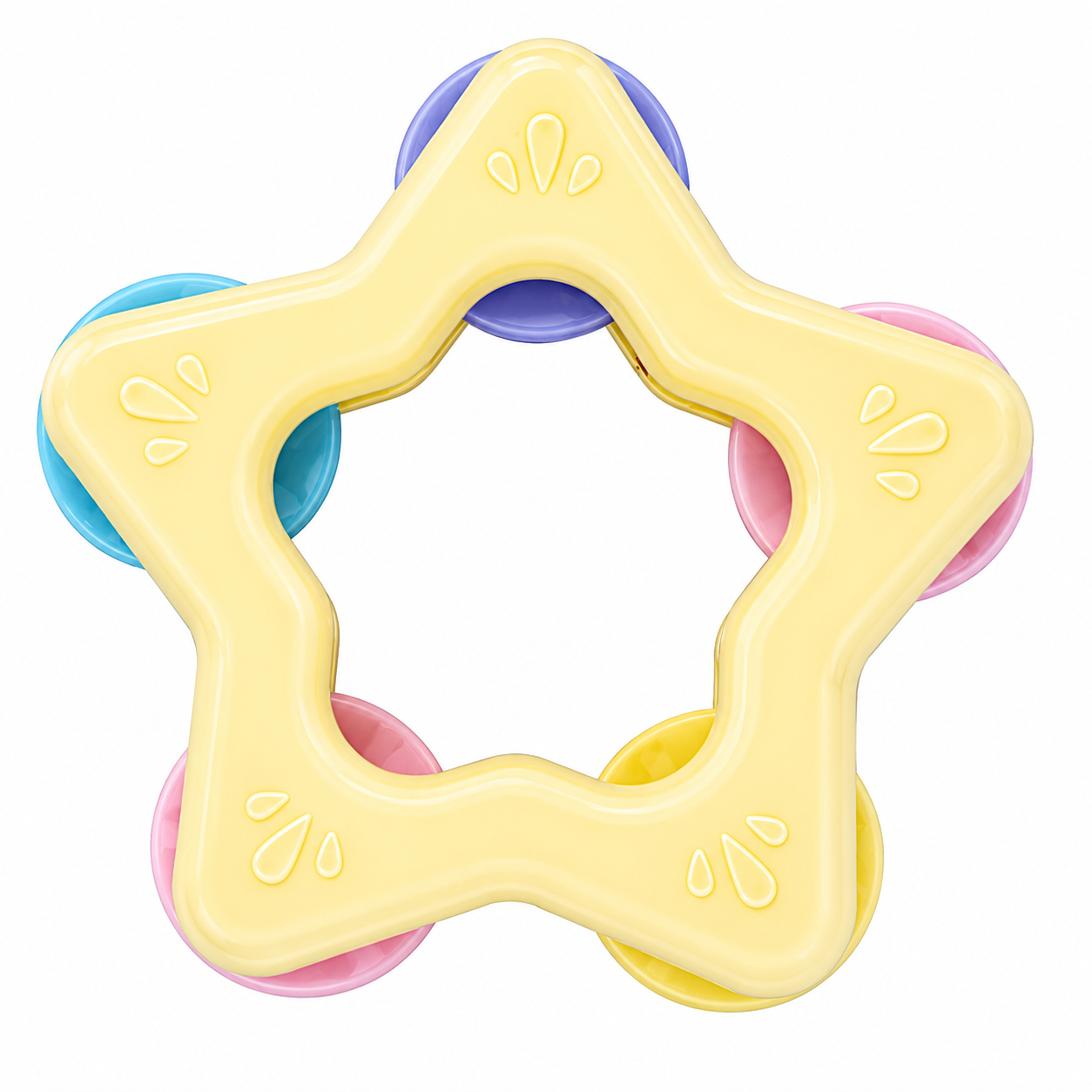 Huanger Baby Rattles Toy Set – Infant Sensory Rattle & Teether Toys for Newborn Babies (0+ Months)