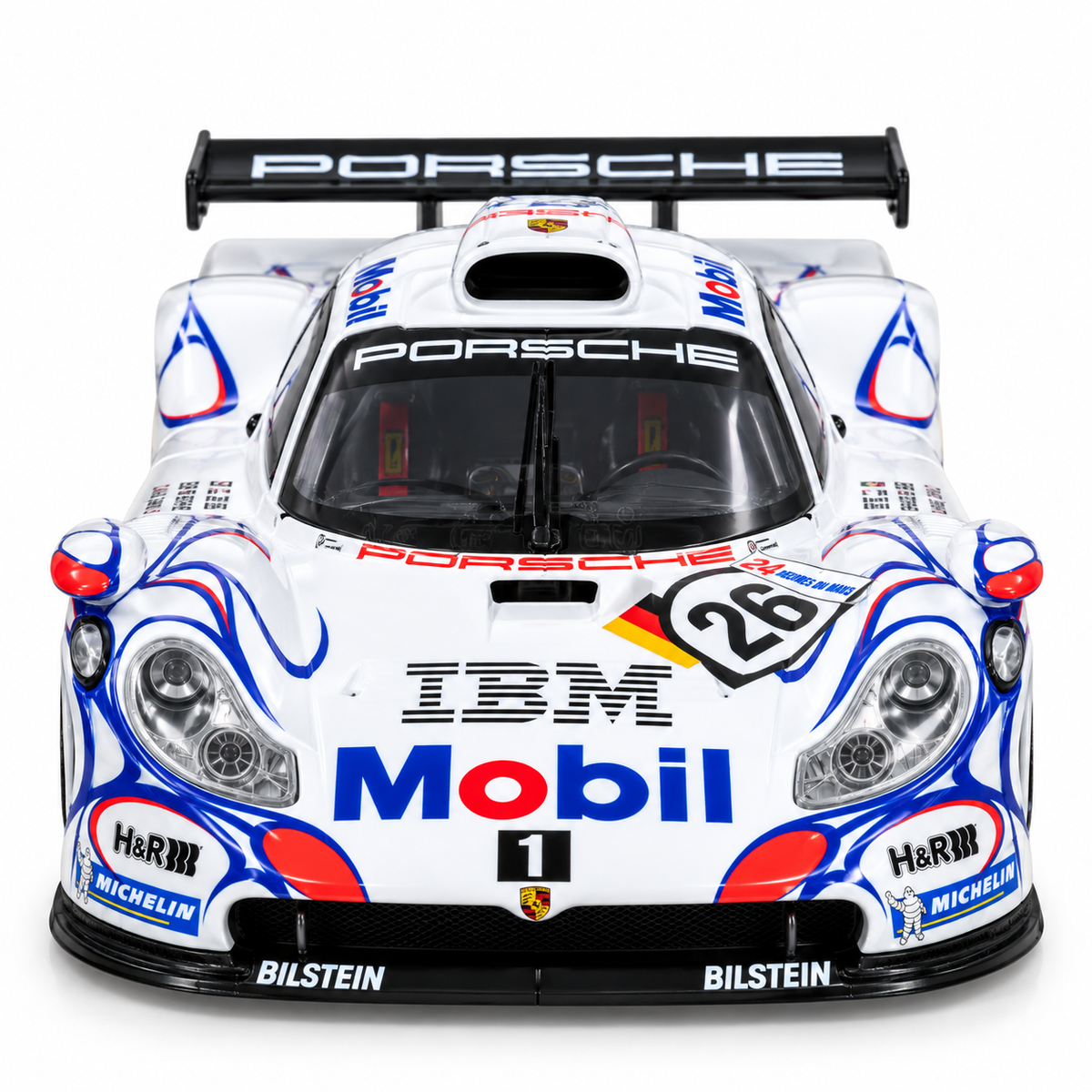 Trends Hobby Porsche 911 GT1 #26 LM 1998 Die-Cast Collectible Model Car – Mobil 1 Racing Livery