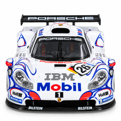 Trends Hobby Porsche 911 GT1 #26 LM 1998 Die-Cast Collectible Model Car – Mobil 1 Racing Livery