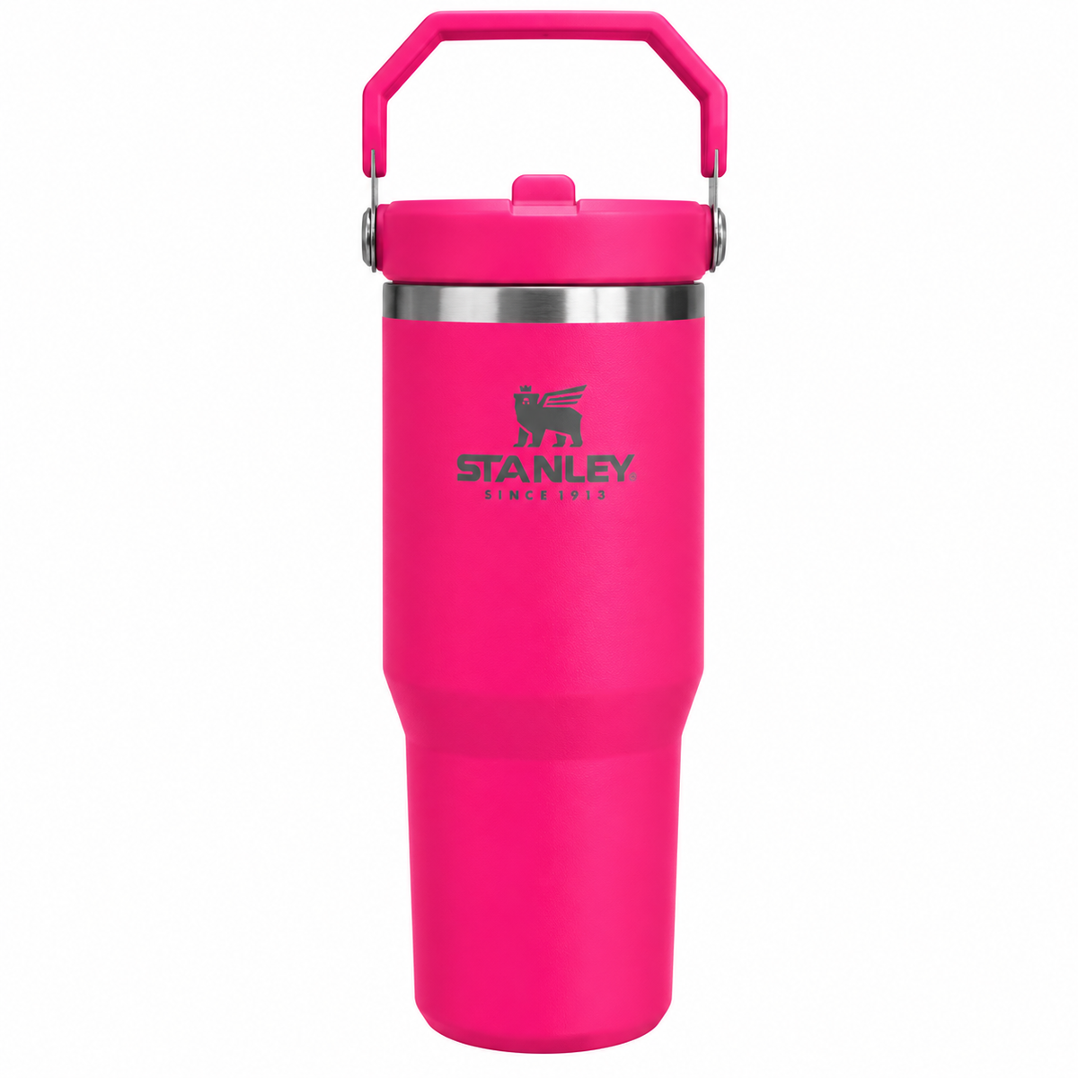Stanley IceFlow™ Flip Straw Tumbler | 887ml (30 oz) – Vacuum Insulated Stainless Steel Water Bottle with Flip Straw, Leak-Resistant Lid & Carry Handle