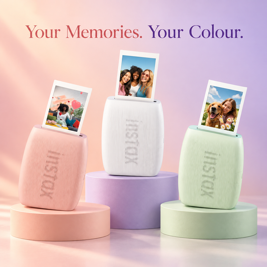 Fujifilm Instax mini Link 3 Smartphone Photo Printer - Stone White