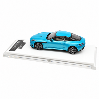 ATS Models 1:64 Aston Martin DB12 Pearl Blue Die-Cast Model Car | Official Licensed Luxury Sports Car Replica | Detailed Collectible Miniature Vehicle for Car Enthusiasts & Collectors