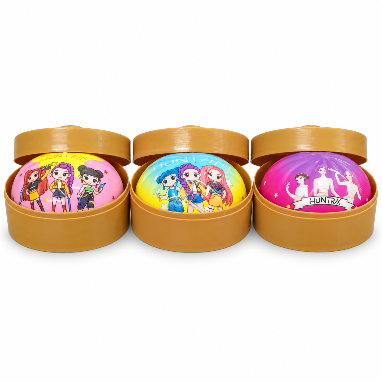 K-Pop Girls Rainbow Mystery Squishy Dumpling Toy for Kids – Surprise Colour Sensory Fidget & Stress-Relief Toy, Ages 3+ (Random 1 Piece)
