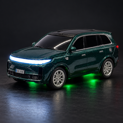 TRASPEED 1:64 Mini RC SUV – Metallic Green, Metal Body & App Control