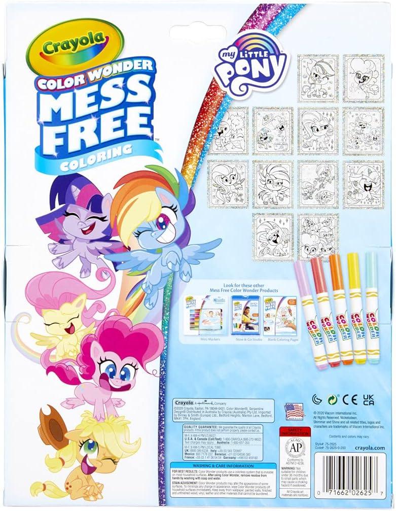 Crayola Color Wonder Mess Free My Little Pony Glitter Paper & Marker Regular price - Jaiman Toys