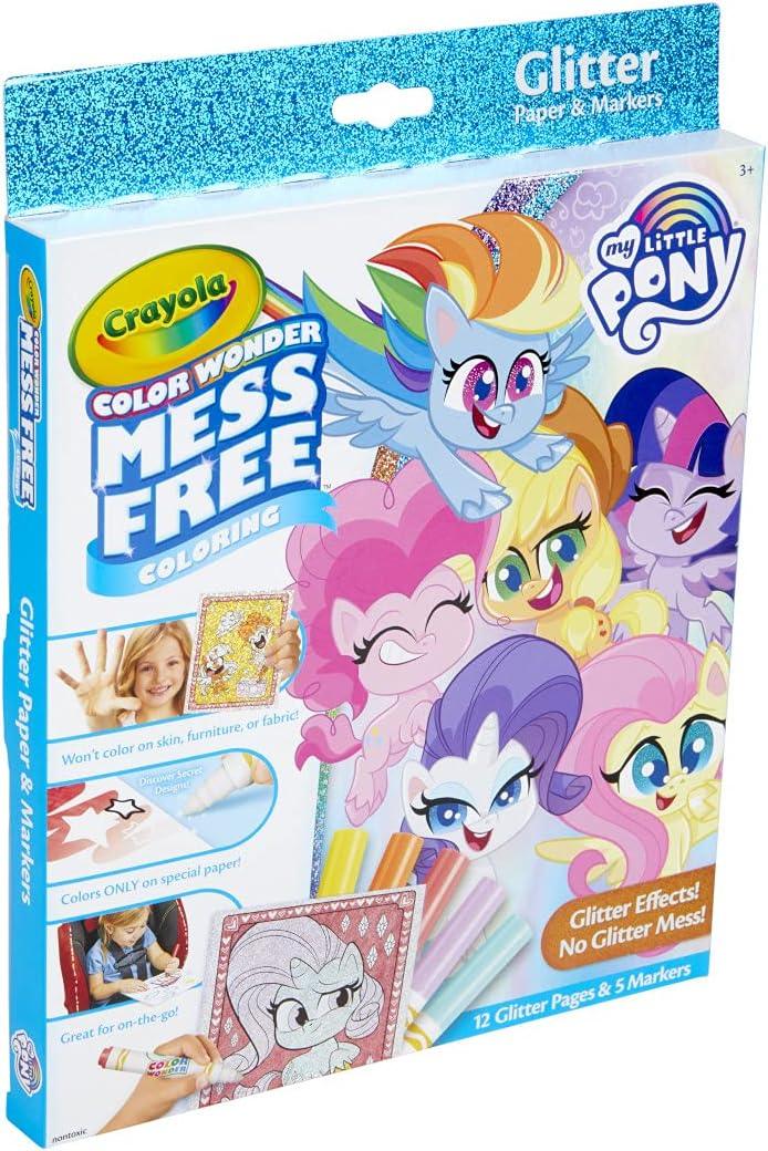 Crayola Color Wonder Mess Free My Little Pony Glitter Paper & Marker Regular price - Jaiman Toys