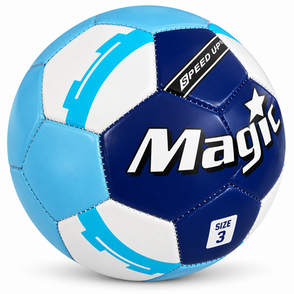Speed Up Magic Size 3 Football – Blue & White, Ages 6+