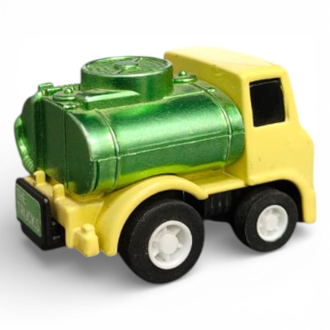 Joy Junction 1:64 Mini Racer Alloy Metal Tanker Truck Toy with Pull-Back Function