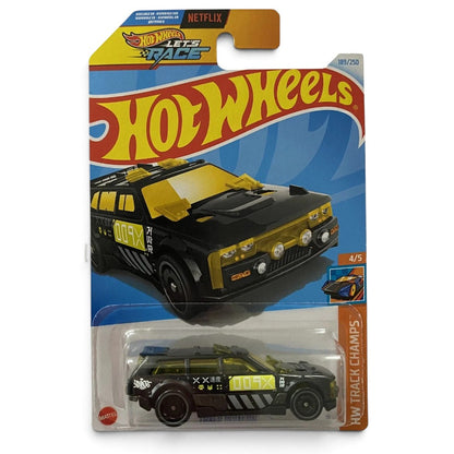 Hot Wheels 1:64 Scale 5-Car Die-Cast Set | 2024 Cadillac Project GTP Hypercar, Track Dwagon, Speed Dozer, Bounce’s Bass & Bumblebee