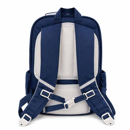 State Dinosaur School Backpack for Kids 38cm | Lightweight Multi-Compartment School Bag with Reflective Strips, Padded Back Support & Side Bottle Pockets