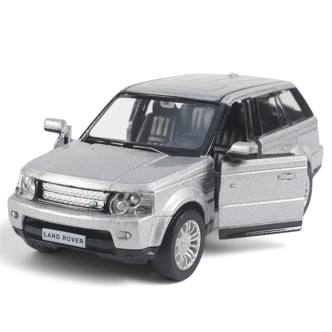 RMZ City Land Rover Range Rover Sport 1:32 Scale Die-Cast Model Car Collectible with Opening Doors, Pull-Back Action – 2 Colour Variants