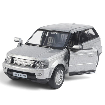RMZ City Land Rover Range Rover Sport 1:32 Scale Die-Cast Model Car Collectible with Opening Doors, Pull-Back Action – 2 Colour Variants