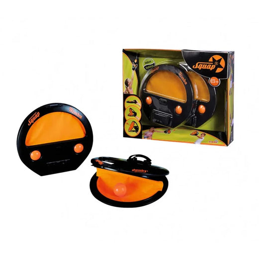 Simba Squap Catch Ball Game (Black/Orange) - Jaiman Toys