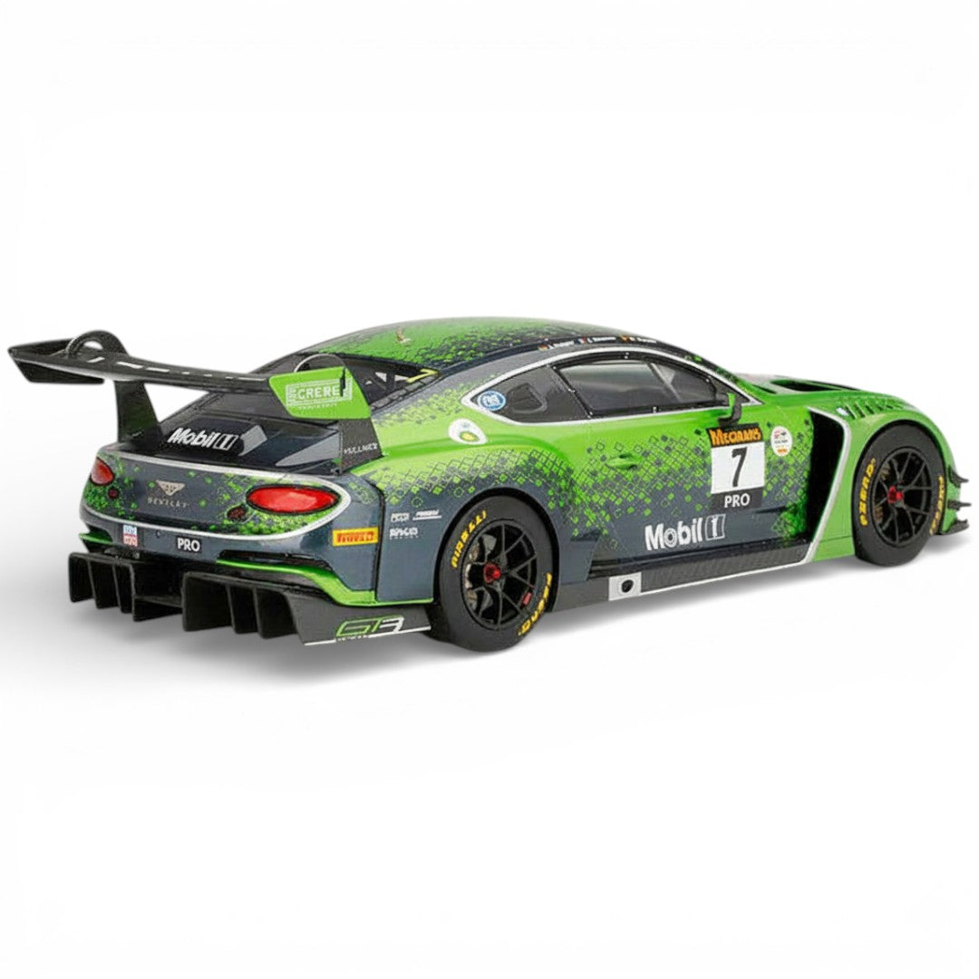RMZ Hobby 1:32 Bentley Continental GT3 Die-Cast Model Car – Green with Openable Doors, Light & Sound (664998)