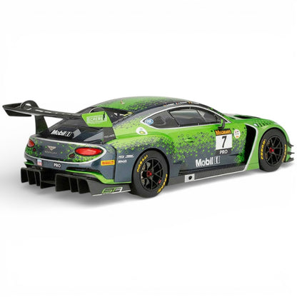 RMZ Hobby 1:32 Bentley Continental GT3 Die-Cast Model Car – Green with Openable Doors, Light & Sound (664998)