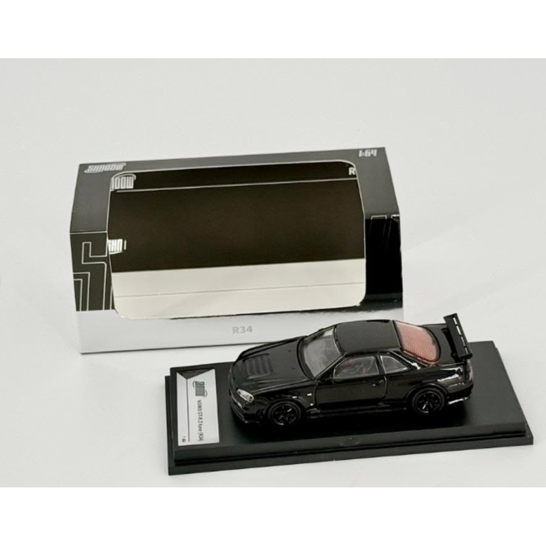 Shadow 1:64 Nissan Skyline GT-R R34 Z-Tune Diecast Model Car | Premium Collectible with 3 Color Variants